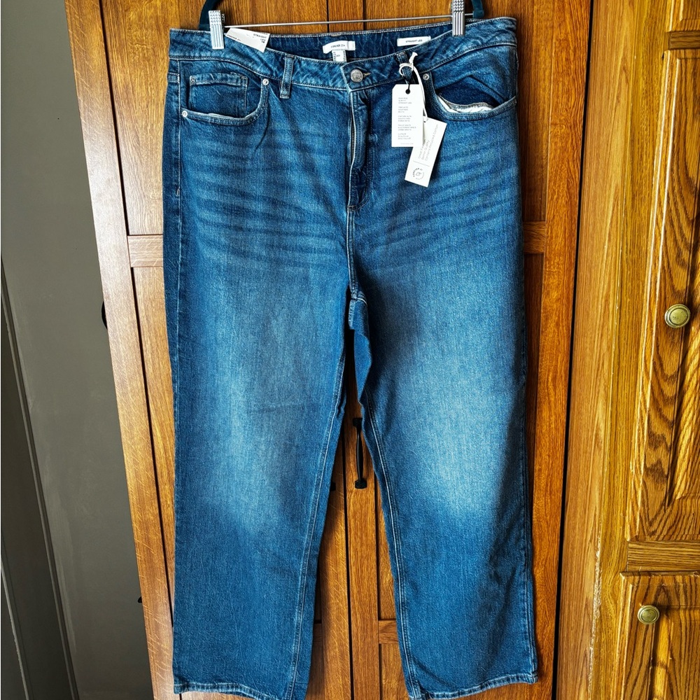 Forever 21 High Rise Slim Fit Jeans
